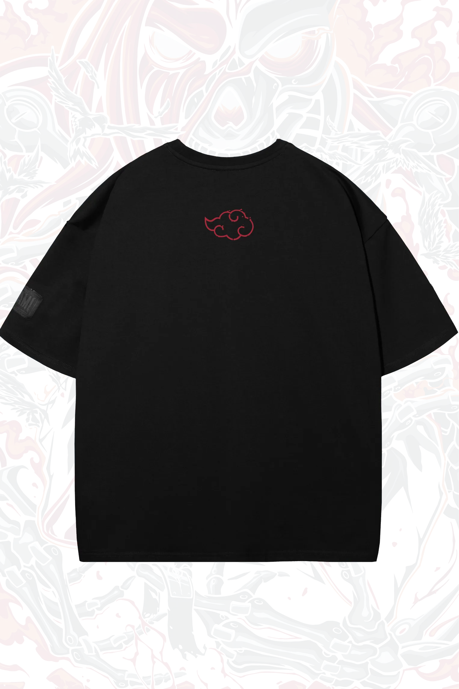 Оверсайз футболка Forgive Me Sasuke 2